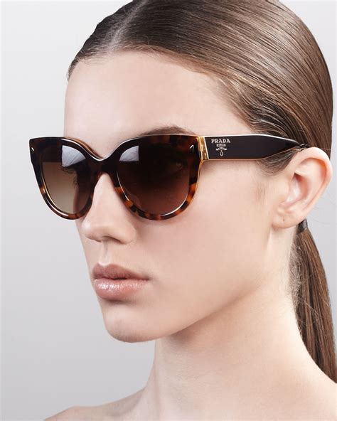 prada heritage cat eye sunglasses yellow|Prada sunglasses polarised.